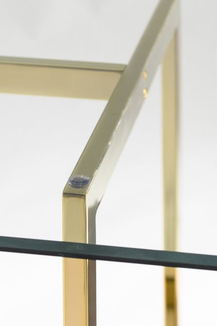 Quad Esstisch - Messing-view5