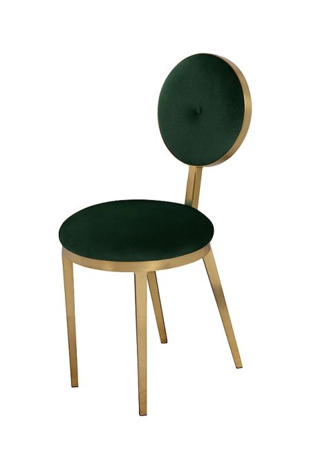 Chaise de salle à manger Ravello, vert-bouteille - Image #0