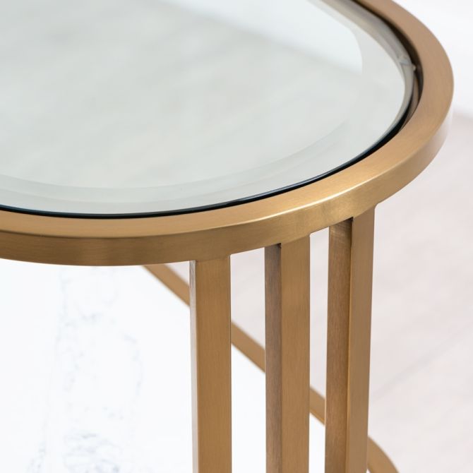 Aria Table d'appoint en laiton-view5