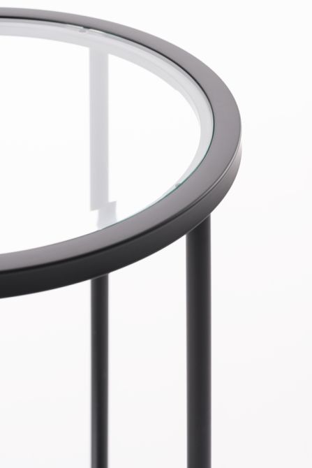 Rippon Black Circular Side Table - Image #0