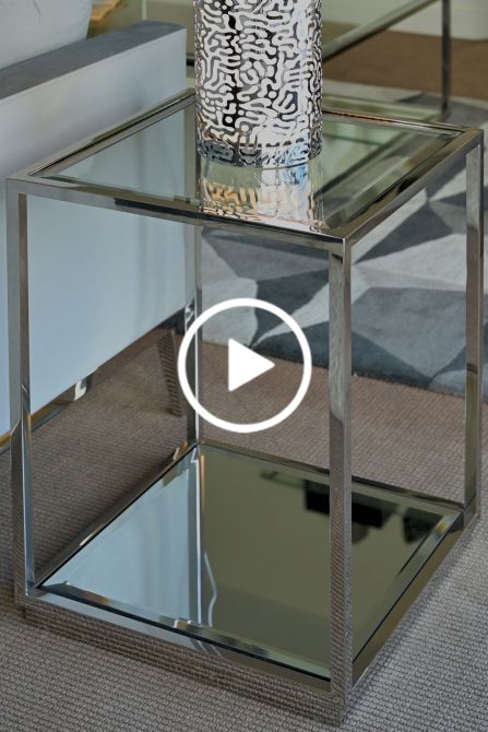 Rippon Beistelltisch Quadratisch - Silber-view2