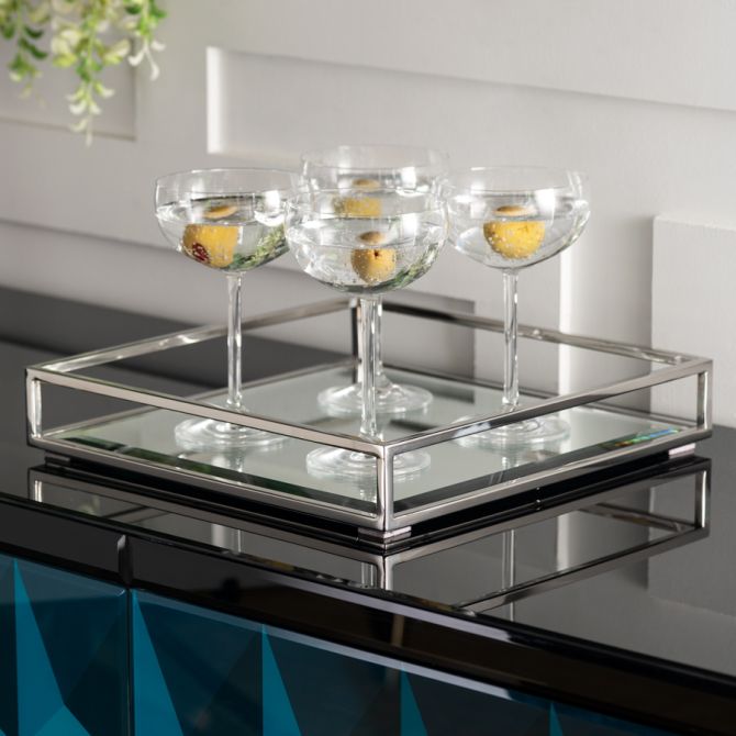 Rippon Dienblad Vierkant Zilver-view2