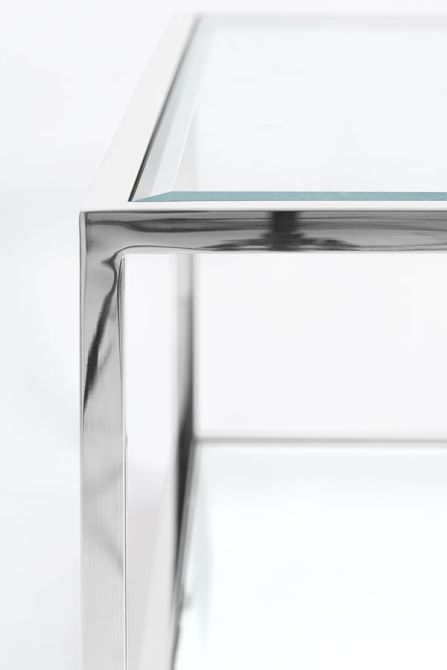 Rippon - Mesa de centro cuadrada - Plata-view4