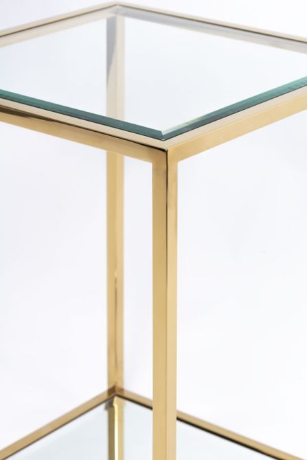 Rippon Table d’appoint carrée en laiton-view2