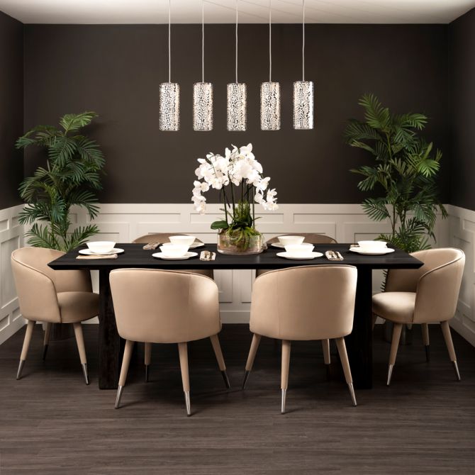 Rocco Black Dining Table - Image #0