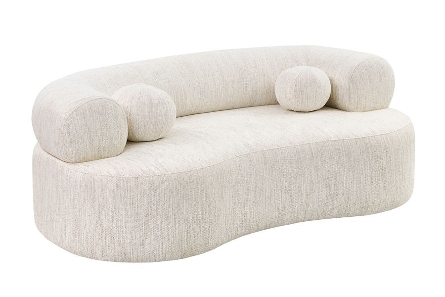 Rolls 2-Sitzer Sofa Naturleinen-view3