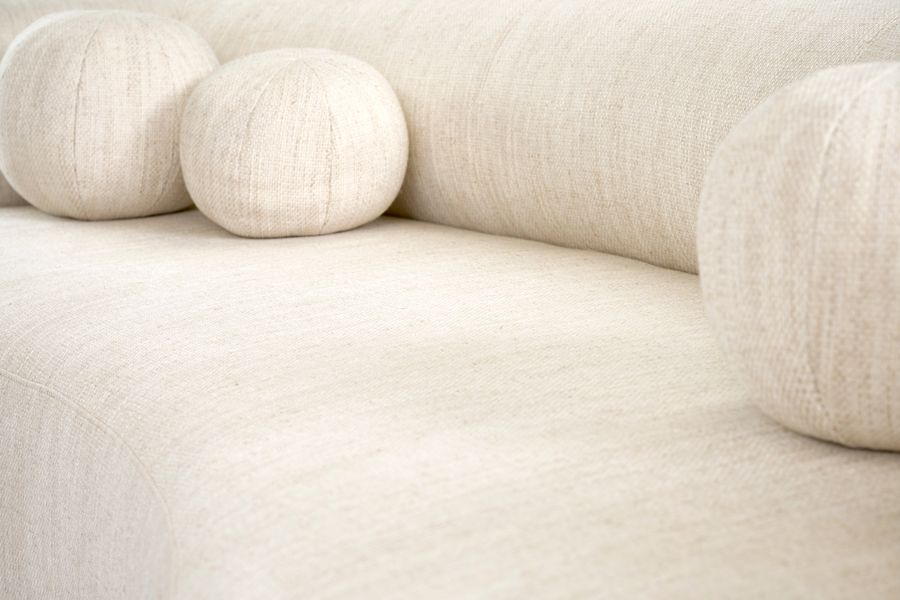 Rolls 3-sitssoffa - Natural Linen-view6