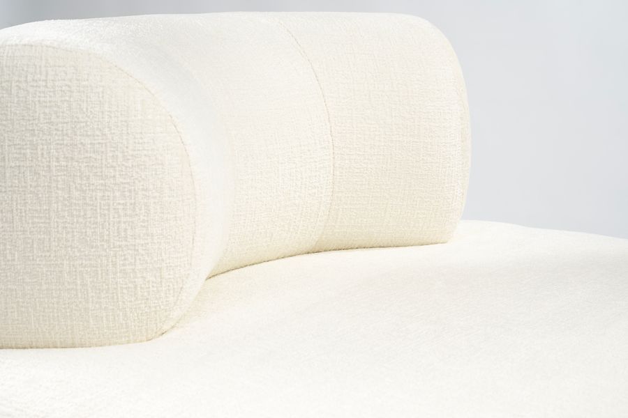 Rolls Chaise pivotante  – Chenille ivoire-view3