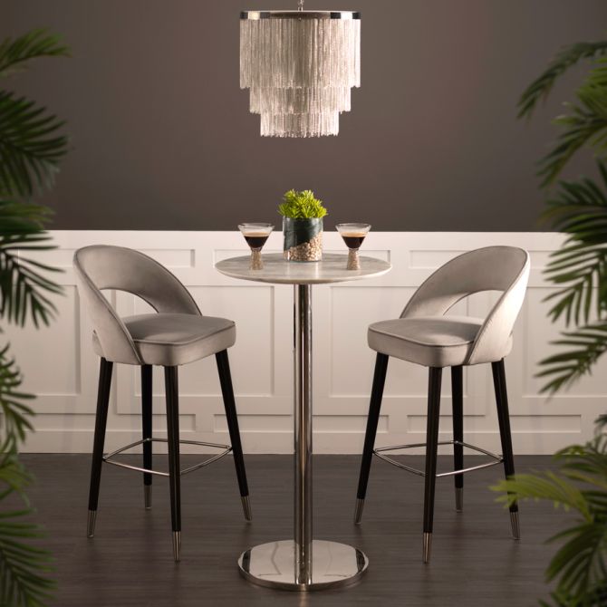 Rossini Barhocker - Taubengrau-view2