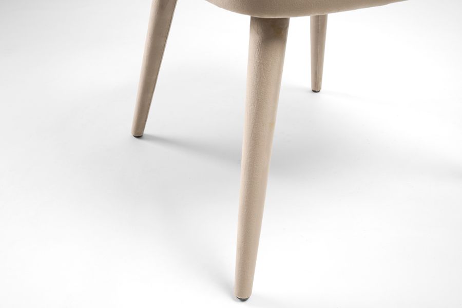 Rossini Carver Stuhl Taupe-view7