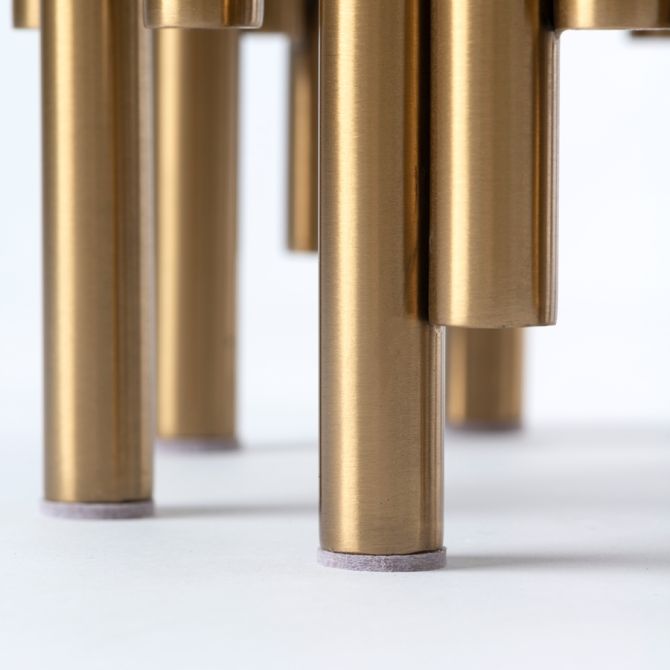 Rubell Table d'appoint en laiton-view4
