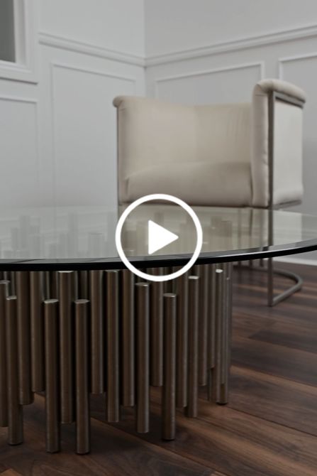 Rubell Soffbord - Silver-view1