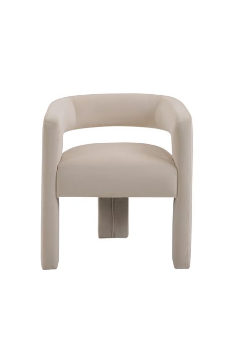 Santini Chaise de salle à manger - Taupe-view4