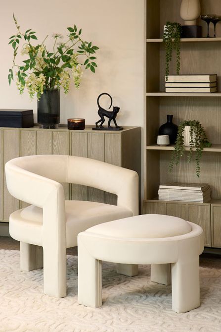 Santini Ottoman – Kreideweiß-view2