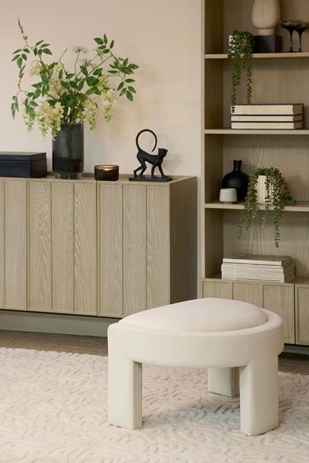 Santini Ottoman – Kreideweiß-view3