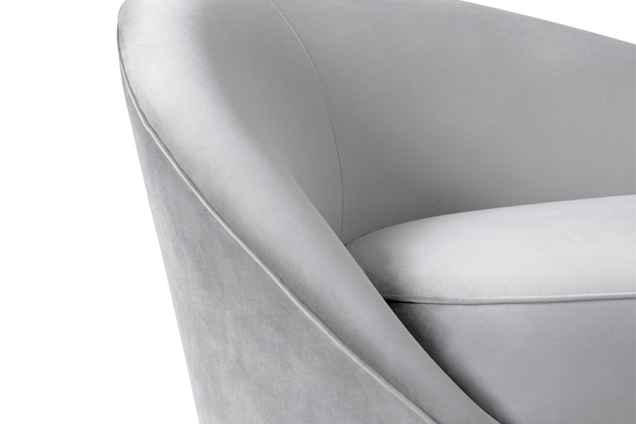 Chaise longue Selini, gris colombe - Image #0