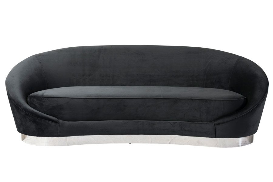 Selini 3-Sitzer Sofa - Schwarz - Bild #0