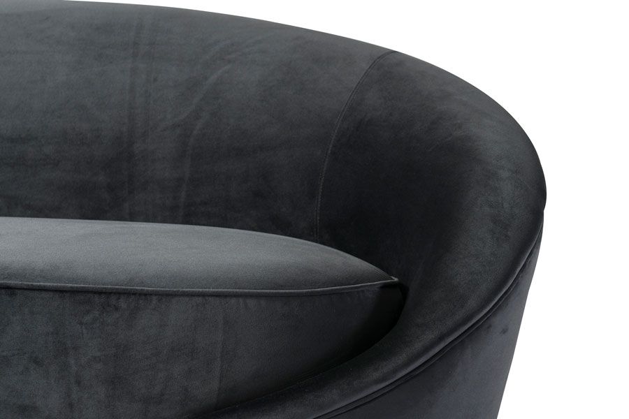 Selini 3-Sitzer Sofa - Schwarz - Bild #0