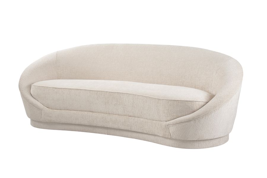 Selini 3-Zitsbank Licht Taupe Chenille-view3