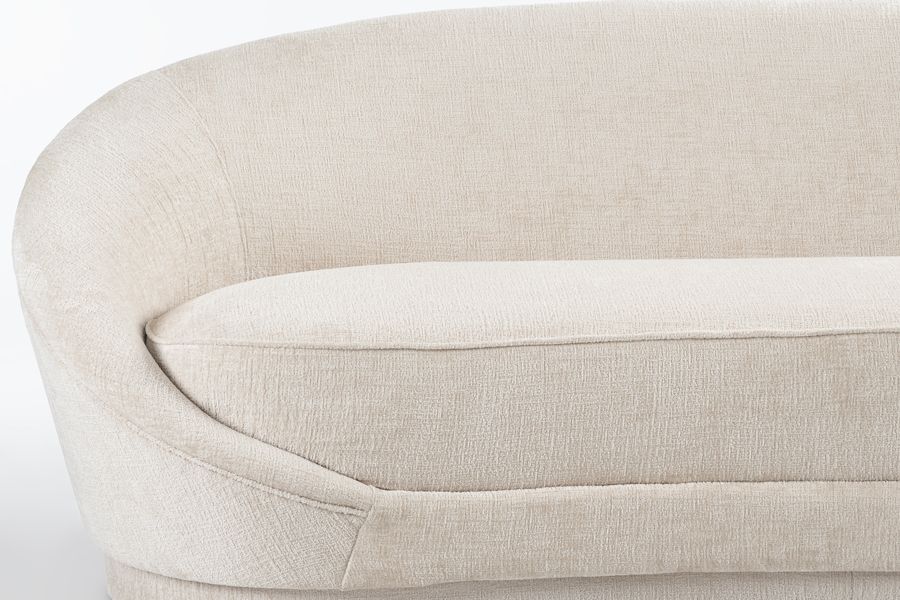 Selini 3-Zitsbank Licht Taupe Chenille-view7