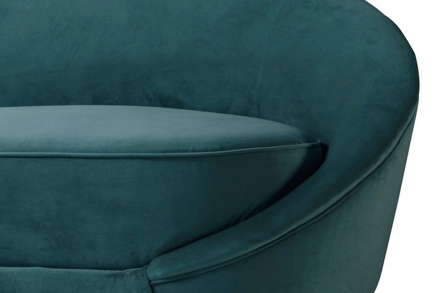 Selini 3-Sitzer Sofa - Pfauenblau - Bild #0