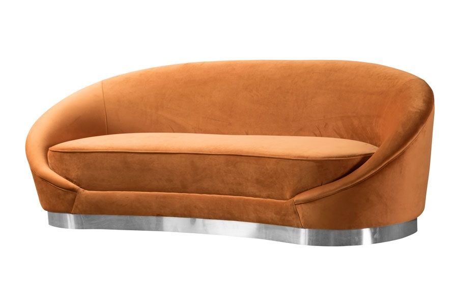 Selini 3-Sitzer Sofa - Kürbisorange - Bild #0