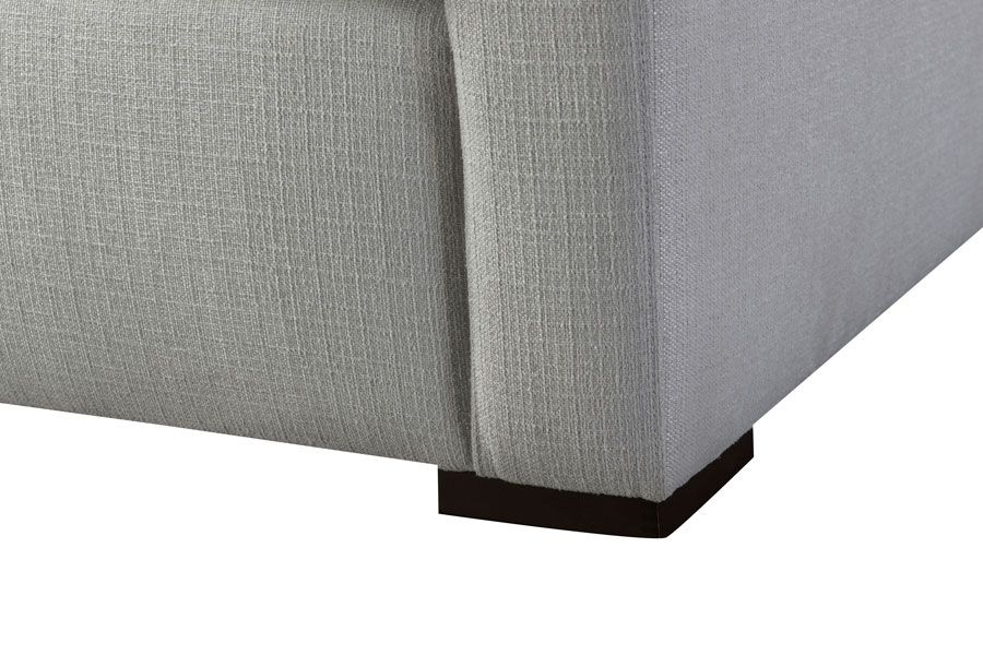 Slater Three Seat Sofa - Dove Grey - Image #0