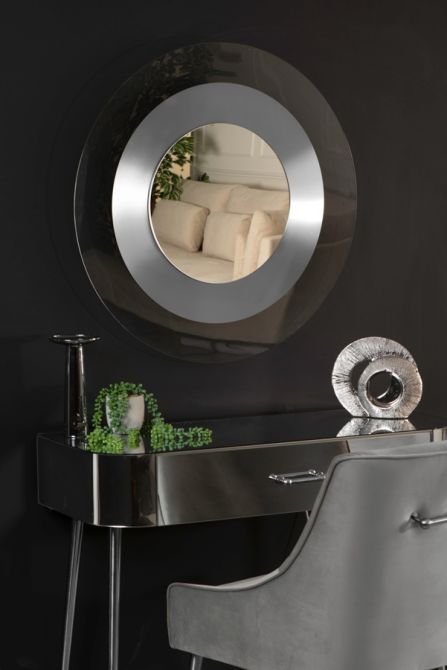 Solar Flare Väggspegel - Silver-view2