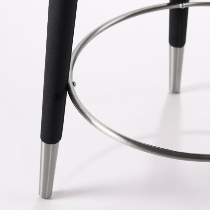 Sophia Taburete de mostrador - Negro - Tapas de Plata-view6