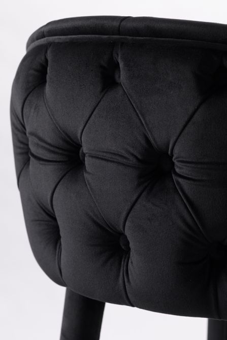 Sophia Taburete de mostrador - Negro - Tapas de Plata-view5