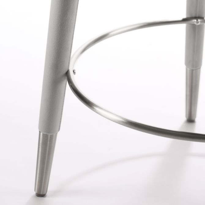 Sophia Taburete de mostrador - Gris - Tapas de Plata-view6