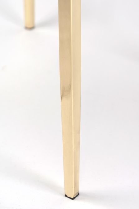 Stiletto Sgabello - Bianco - Ottone-view5