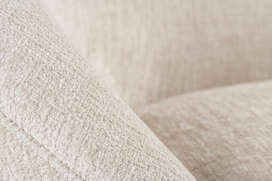 Selini Chaise Longue Licht Taupe Chenille-view6