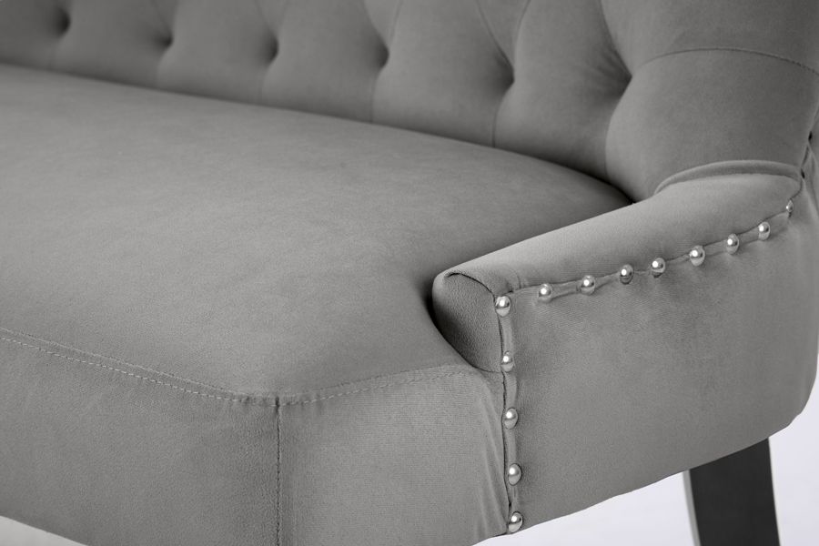 Torino Bänk – Smoke – Svarta Ben-view6