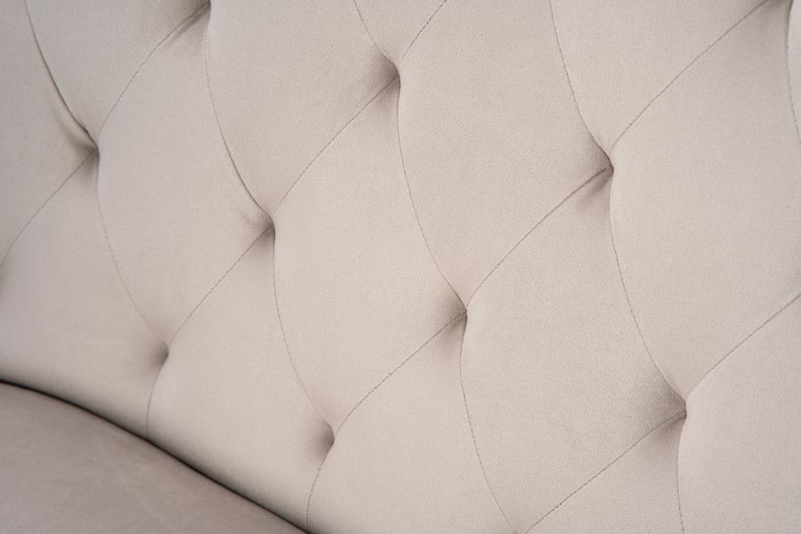 Torino Sitzbank - Taupe – Beine Walnuss-view5