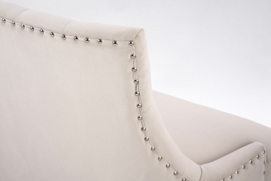 Torino Sitzbank - Taupe – Beine Walnuss-view7