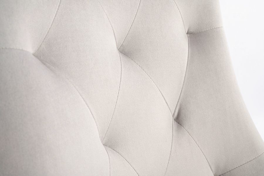 Torino Chaise de Salle à Manger, piétement inox - Gris Pigeon-view8
