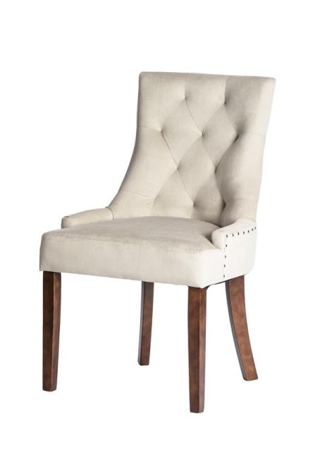 Torino Dining Chair with Back Ring - Taupe - Image #0