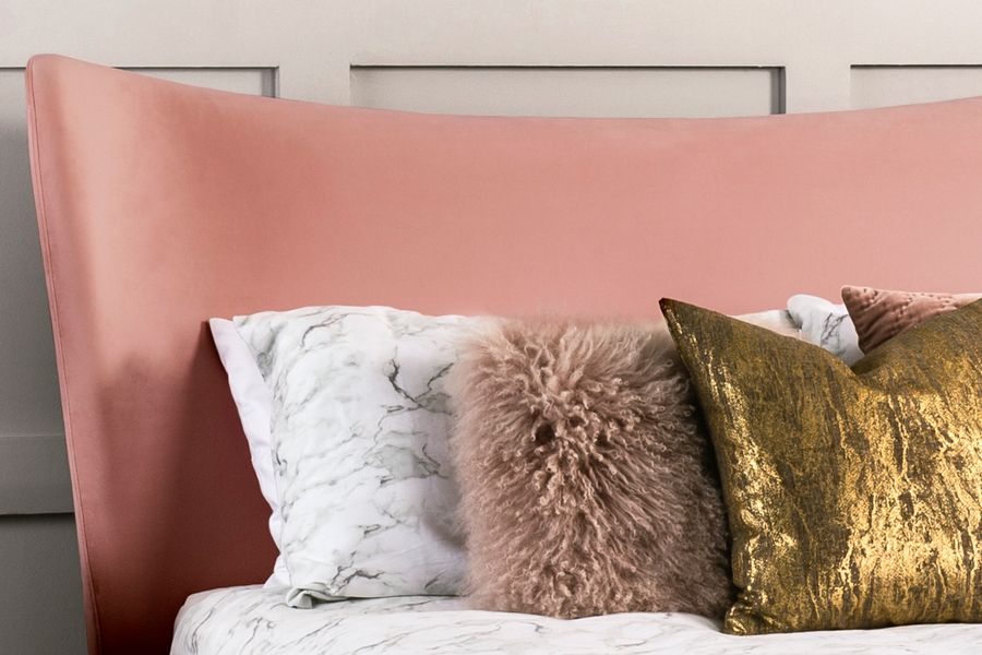 Tretton Deluxe Bett - Rosa-view2