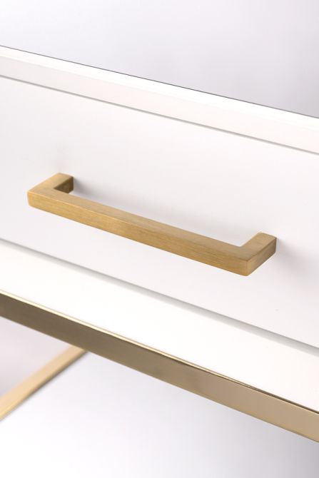 (ID:37359) Trio WHITE Bedside Table TR-21 -view3