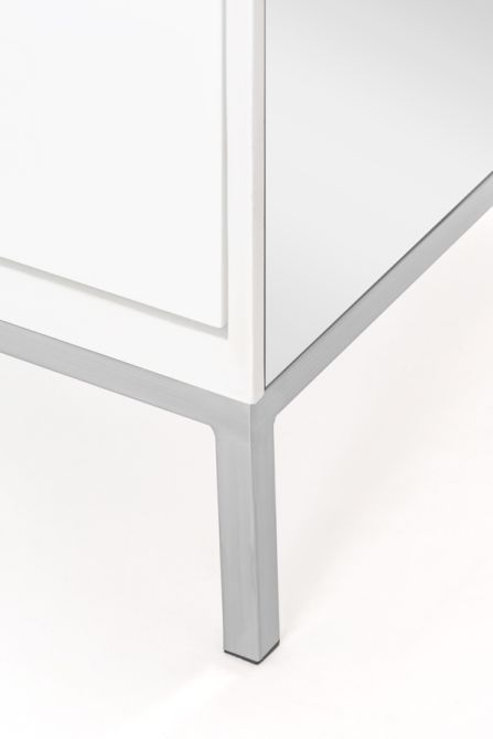 (ID:37431) Trio WHITE Console Table TR-22-view4