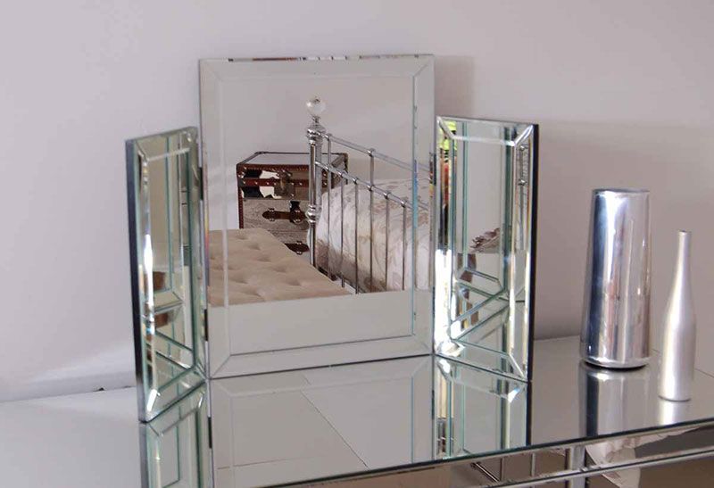 Colleta - driedelige uitklapbare spiegel - Beeld #0