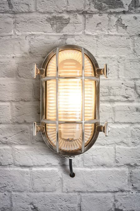 TRISTAN Lampada da parete a tartaruga Ovale con gabbia - Immagine #0