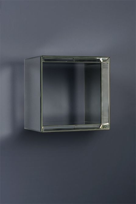Uno - Fyrkantig Vägghylla i Spegelglas  - Bild #0