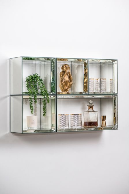 Uno Wandrek van Spiegelglas Vierkant-view3