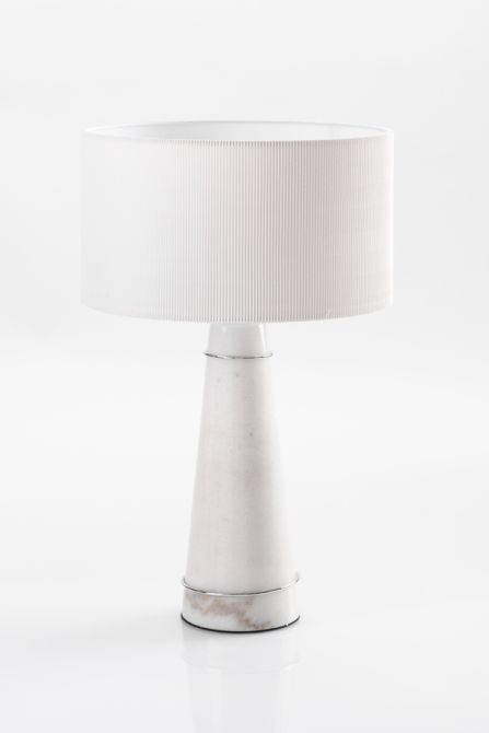 Valencia Bordslampa Vit - Silver  - Bild #0