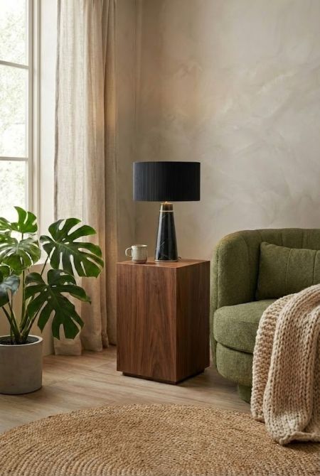 Valencia Tafellamp Zwart /Messing-view2