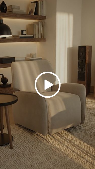 Valmont Poltrona reclinabile girevole - Talpa-view4