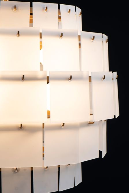 Veil Lampadario - Ottone-view4