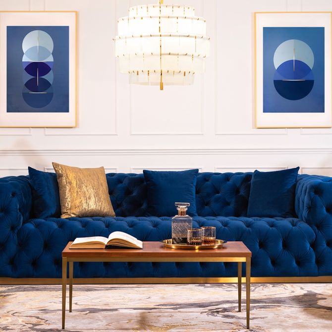 Veil Lampadario - Ottone-view2